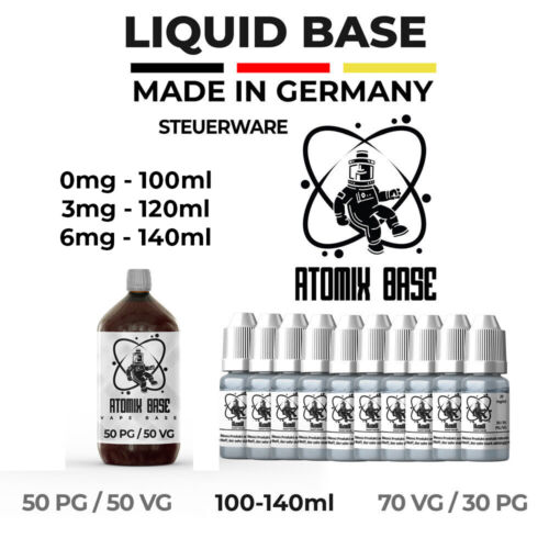 About Vape Base - 1000 ml - 0 mg, Liquid selber mischen